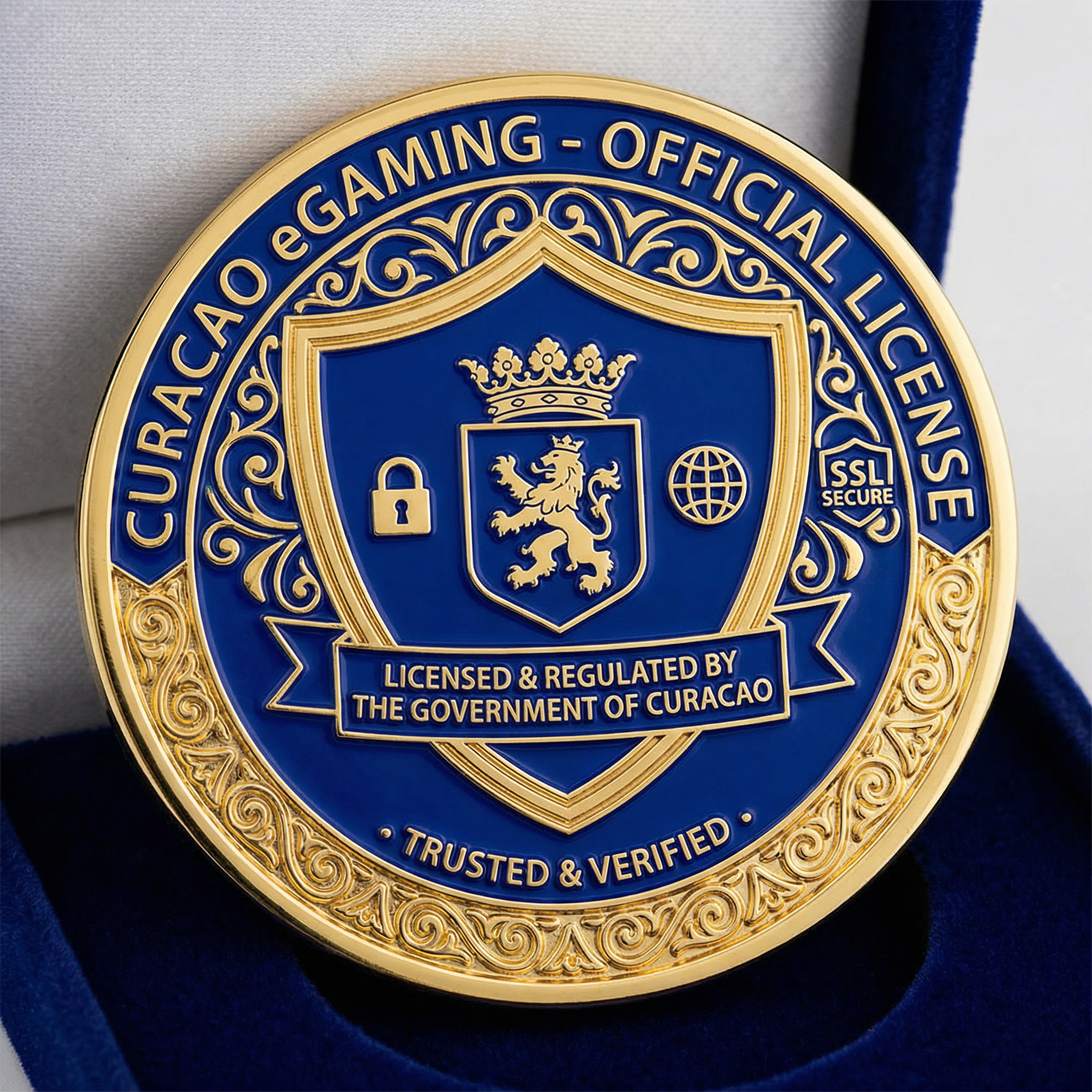 大发棋牌库拉索eGaming牌照徽章